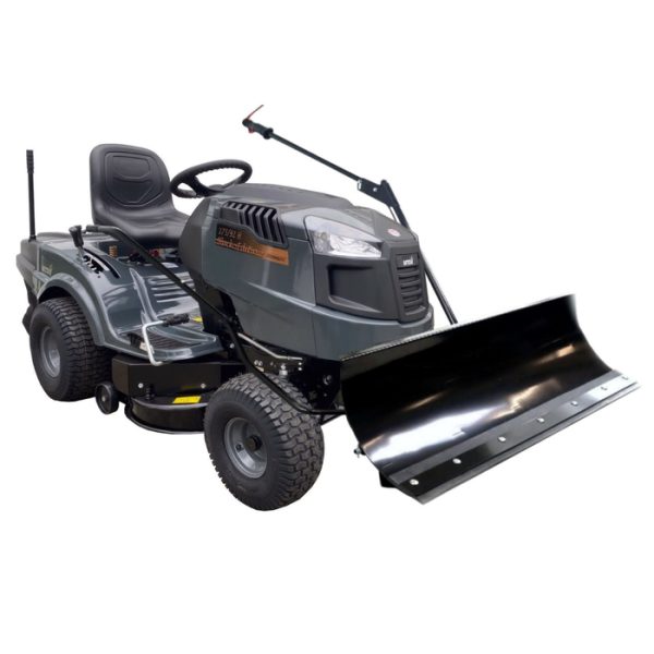 BLACK EDITION® 175/92 H Rasentraktor inkl. Schneeschild 120 Plus + Ketten