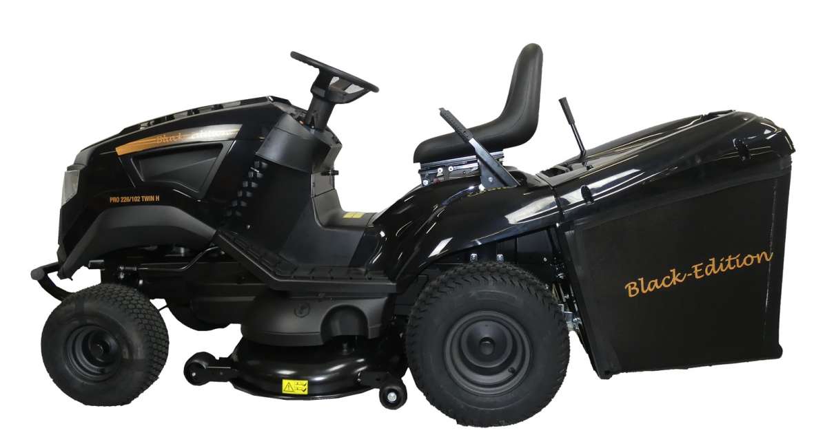BLACK EDITION® PRO 226:102 Twin H Rasentraktor 6
