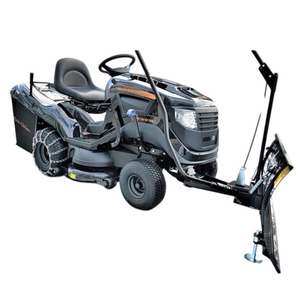 BLACK EDITION® PRO 226/102 Twin H Rasentraktor inkl. Schneeschild 120 Plus