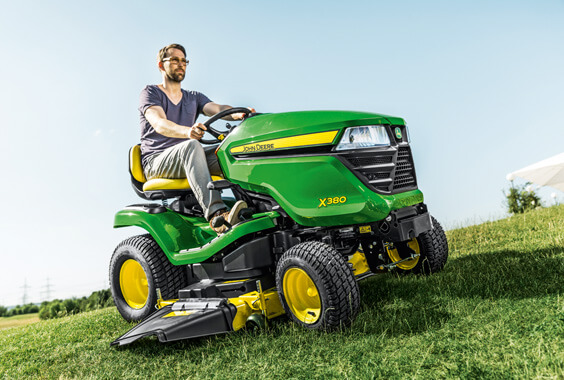 JOHN DEERE X350 Rasentraktor 2